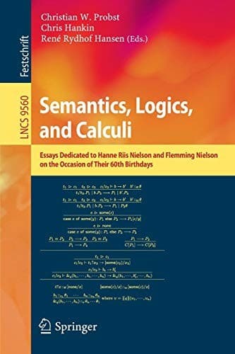Tapa de Semantics, Logics, and Calculi