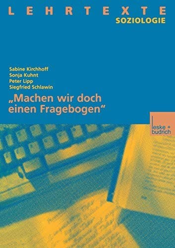 Tapa de "Machen wir doch einen Fragebogen"