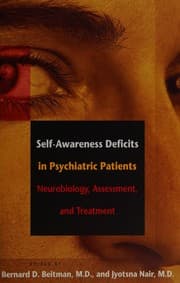 Tapa de Self-awareness deficits in psychiatric patients