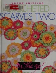 Tapa de Vogue knitting crocheted scarves two
