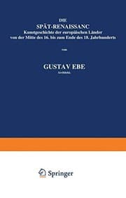 Tapa de Die Spät-Renaissance
