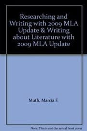 Tapa de Researching and Writing with 2009 MLA Update & Writing about Literature with 2009 MLA Update