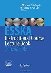 Tapa de ESSKA Instructional Course Lecture Book