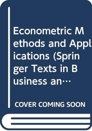 Tapa de Econometric Methods and Applications