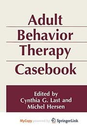 Tapa de Adult Behavior Therapy Casebook