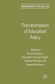 Tapa de Transformation of Education Policy