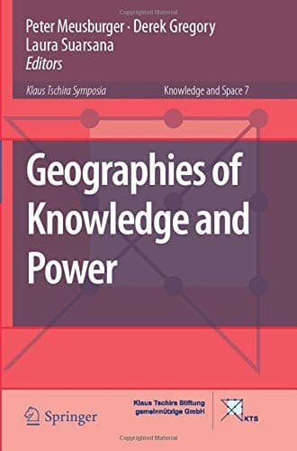Tapa de Geographies of Knowledge and Power