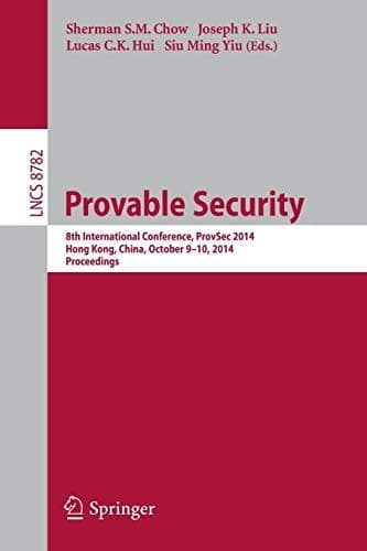 Tapa de Provable Security