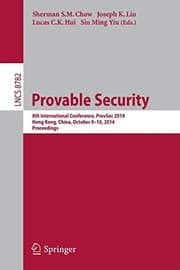 Tapa de Provable Security