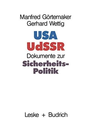 Tapa de Usa - UdSsr