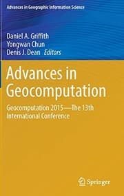 Tapa de Advances in Geocomputation