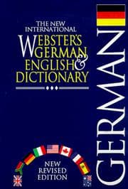 Tapa de The new international Webster's German & English dictionary