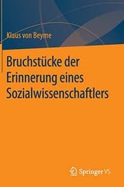 Tapa de Bruchstücke der Erinnerung eines Sozialwissenschaftlers