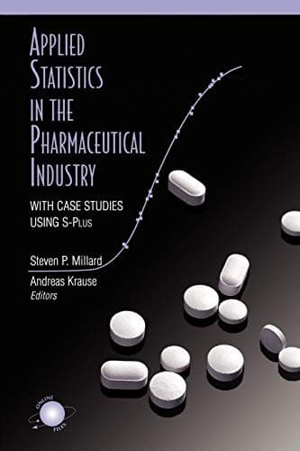 Tapa de Applied statistics in the pharmaceutical industry