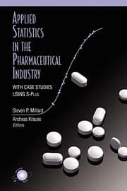 Tapa de Applied statistics in the pharmaceutical industry