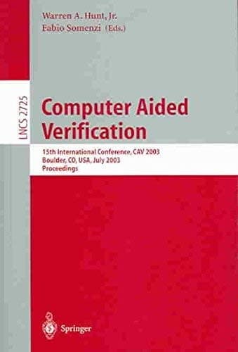 Tapa de Computer Aided Verification
