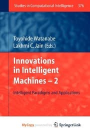 Tapa de Innovations in Intelligent Machines -2