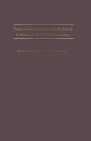 Tapa de Party Government and Political Culture in Western Germany