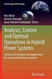 Tapa de Analysis, Control and Optimal Operations in Hybrid Power Systems