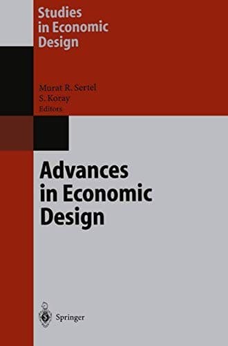 Tapa de Advances in Economic Design