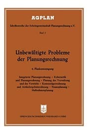 Tapa de Unbewältigte Probleme der Planungsrechnung