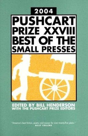 Tapa de The Pushcart Prize XXVIII