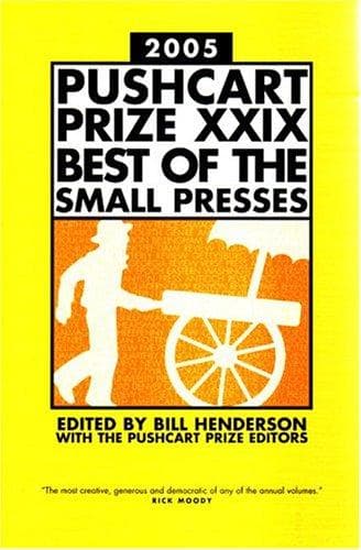 Tapa de The Pushcart Prize XXIX