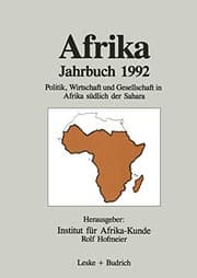 Tapa de Afrika Jahrbuch 1992