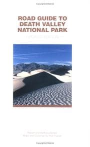 Tapa de Road guide to Death Valley National Park