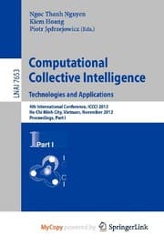 Tapa de Computational Collective Intelligence. Technologies and Applications