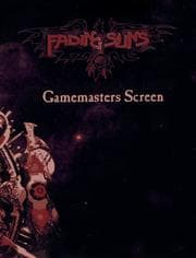 Tapa de Fading Suns Gamemasters Screen and Weapons Compendium (Fading Suns)