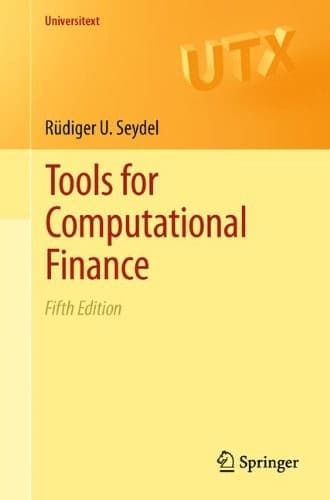 Tapa de Tools for Computational Finance