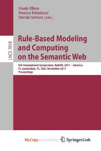 Tapa de Rule - Based Modeling and Computing on the Semantic Web