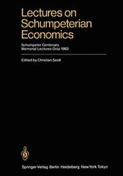 Tapa de Lectures on Schumpeterian economics