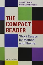 Tapa de Compact Reader 9e & Pocket Style Manual 5e with 2009 MLA and 2010 APA Updates