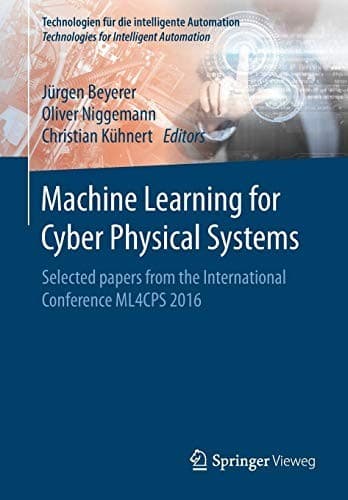 Tapa de Machine Learning for Cyber Physical Systems