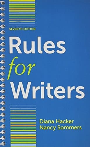 Tapa de Rules for Writers