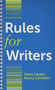 Tapa de Rules for Writers