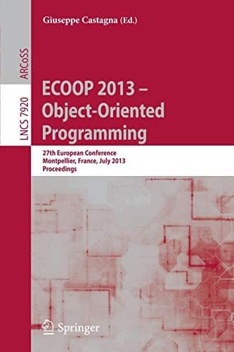 Tapa de ECOOP 2013 -- Object-Oriented Programming