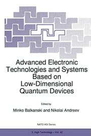 Tapa de Advanced Electronic Technologies and Systems Based on Low-Dimensional Quantum Devices