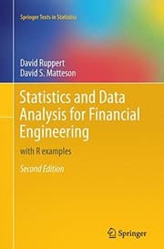 Tapa de Statistics and Data Analysis for Financial Engineering