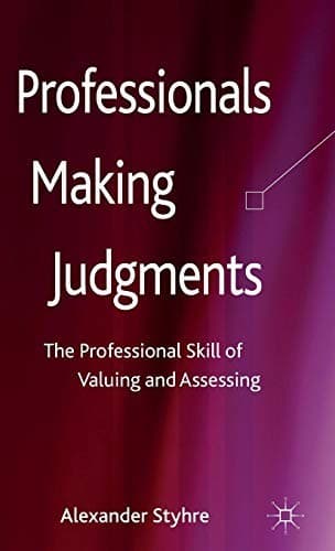 Tapa de Professionals Making Judgments