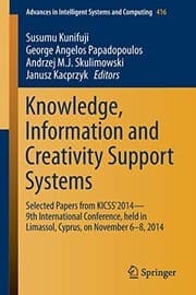 Tapa de Knowledge, Information and Creativity Support Systems