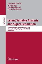Tapa de Latent Variable Analysis and Signal Separation