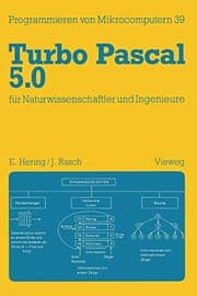 Tapa de Turbo-Pascal 5.0 für Naturwissenschaftler und Ingenieure