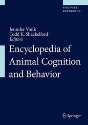 Tapa de Encyclopedia of Animal Cognition and Behavior