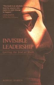 Tapa de Invisible leadership