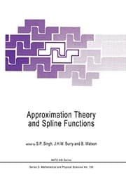 Tapa de Approximation Theory and Spline Functions