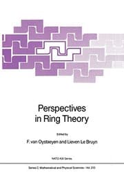 Tapa de Perspectives in Ring Theory