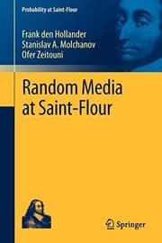 Tapa de Random Media at Saint-Flour